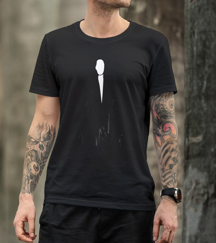 Slender Man Creepy Figure Creepypasta T-Shirt