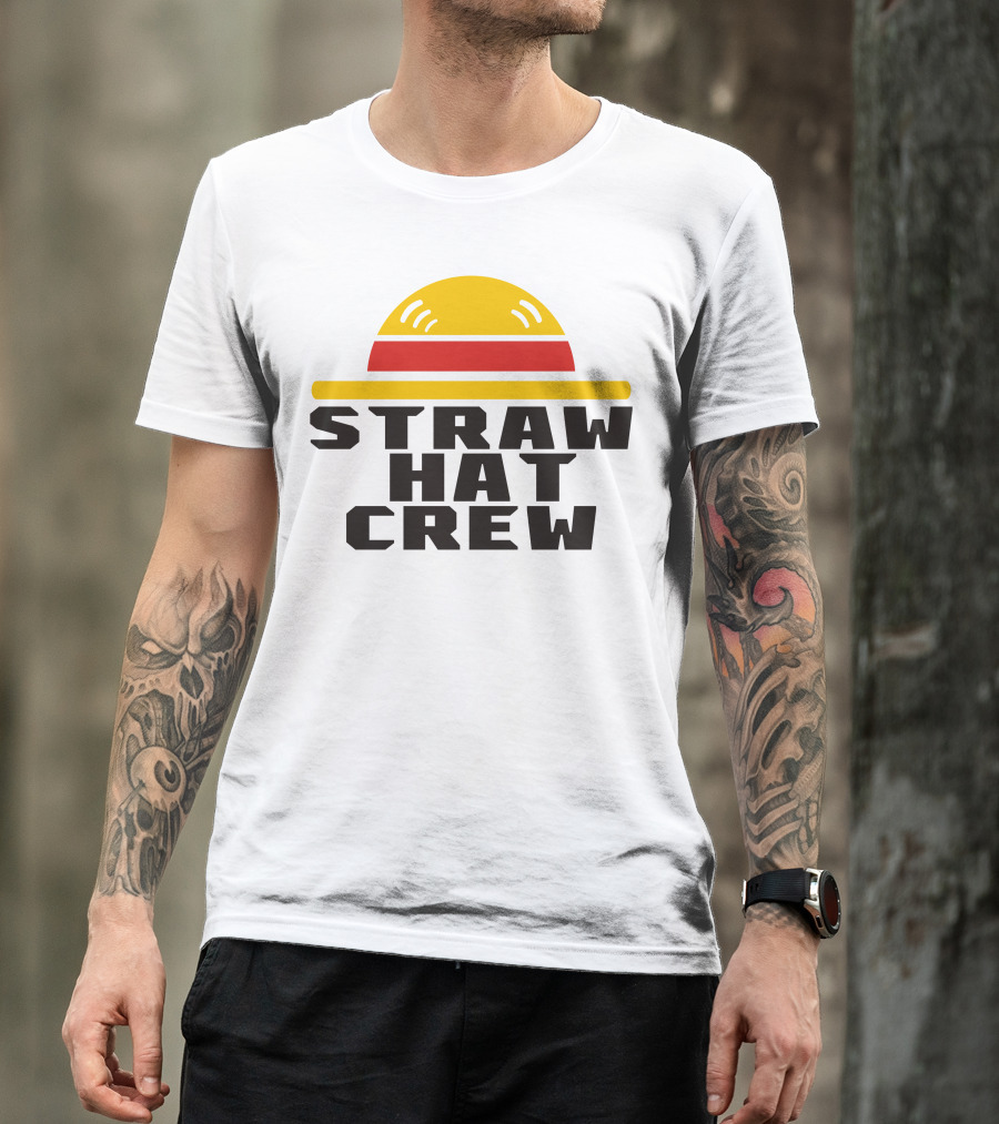 One Piece Straw Hat Crew Anime Iconic T-Shirt
