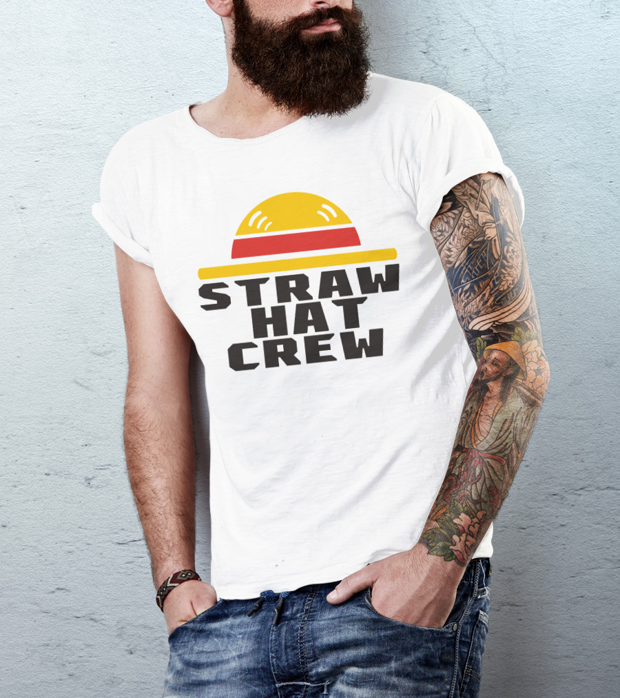 One Piece Straw Hat Crew Anime Iconic T-Shirt