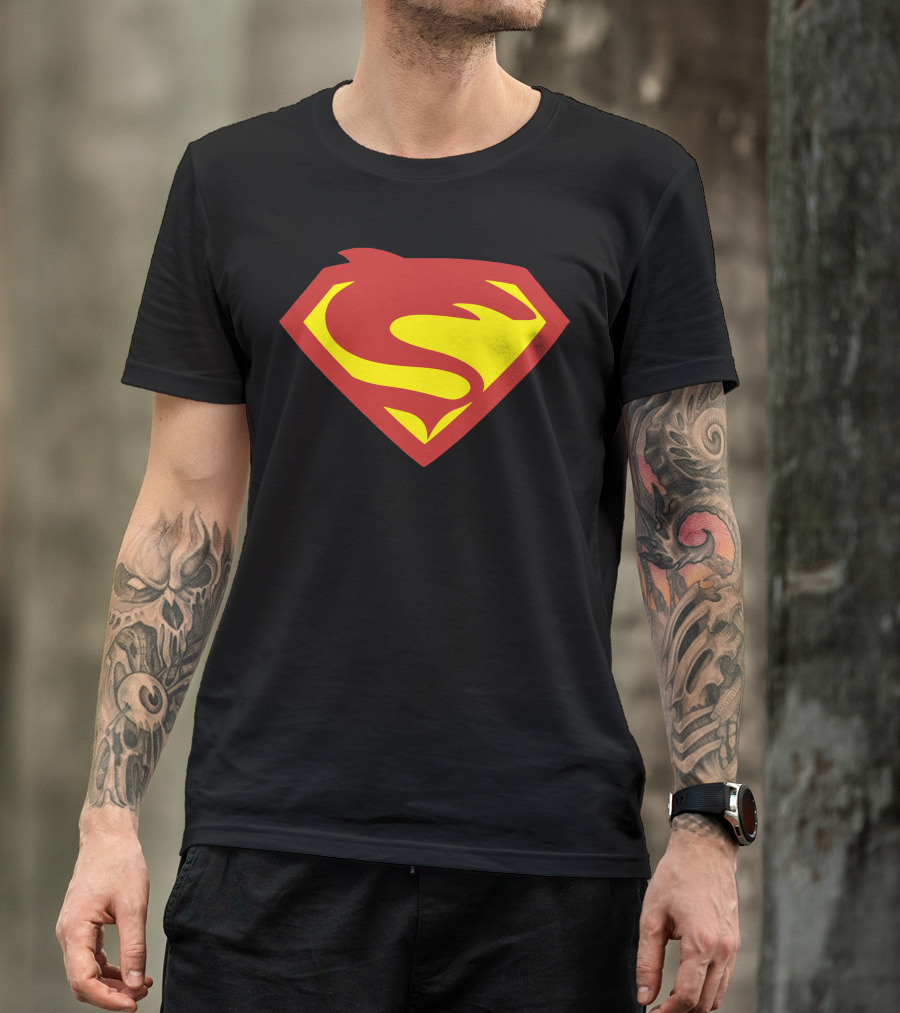 Super Shark Logo Emblem T-Shirt
