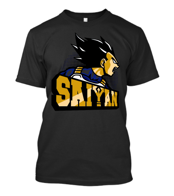 Saiyan Warrior Profile Team Saiyan T-Shirt