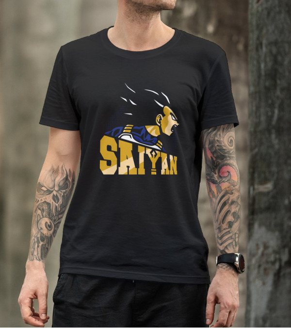 Saiyan Warrior Profile Team Saiyan T-Shirt