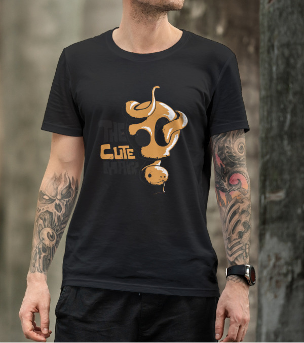 The Cute Mark Question Mark Cow Skull T-Shirt