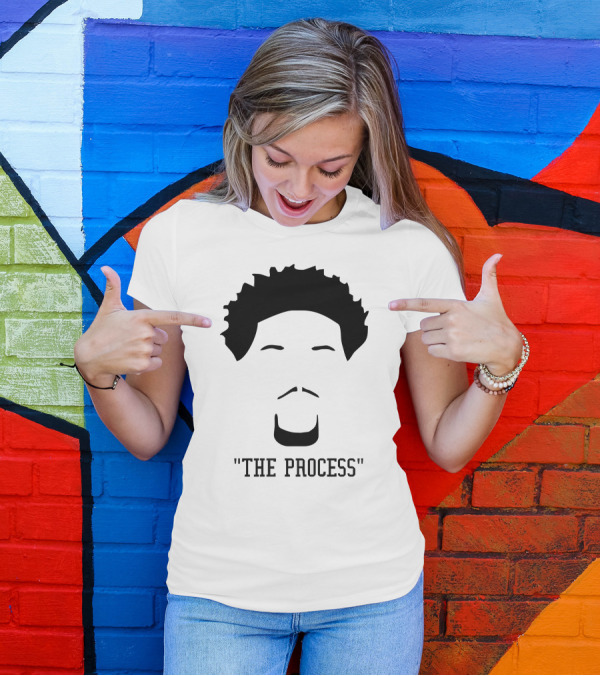 Philadelphia Basketball The Process Hashtag Motto T-Shirt