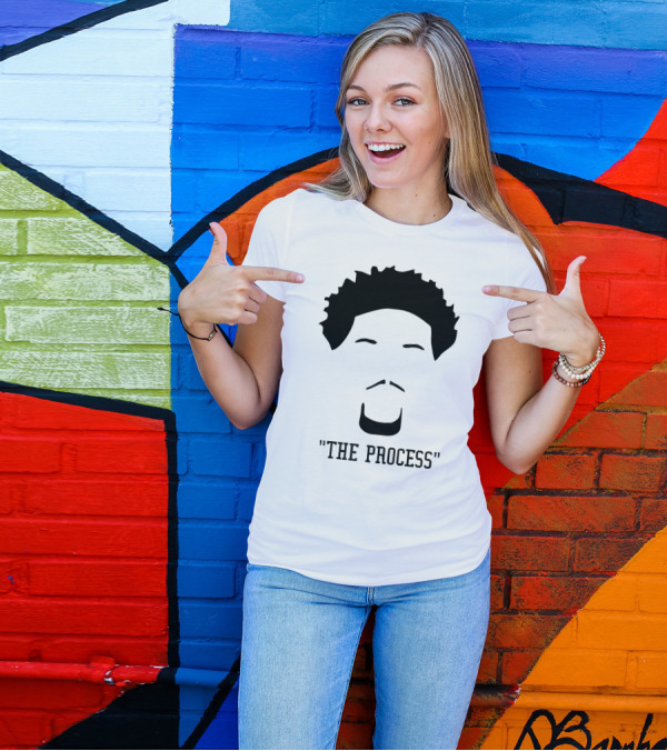 Philadelphia Basketball The Process Hashtag Motto T-Shirt