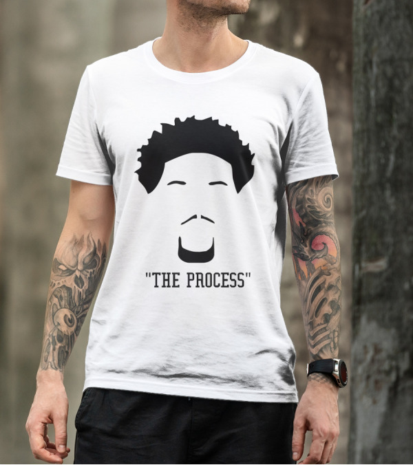 Philadelphia Basketball The Process Hashtag Motto T-Shirt