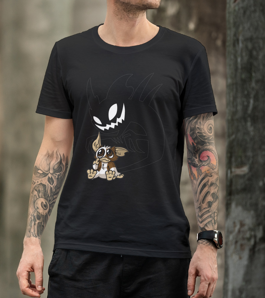 There Are Three Rules You Must Follow Gremlins Gizmo And Toothless Shadow Fusion T-Shirt