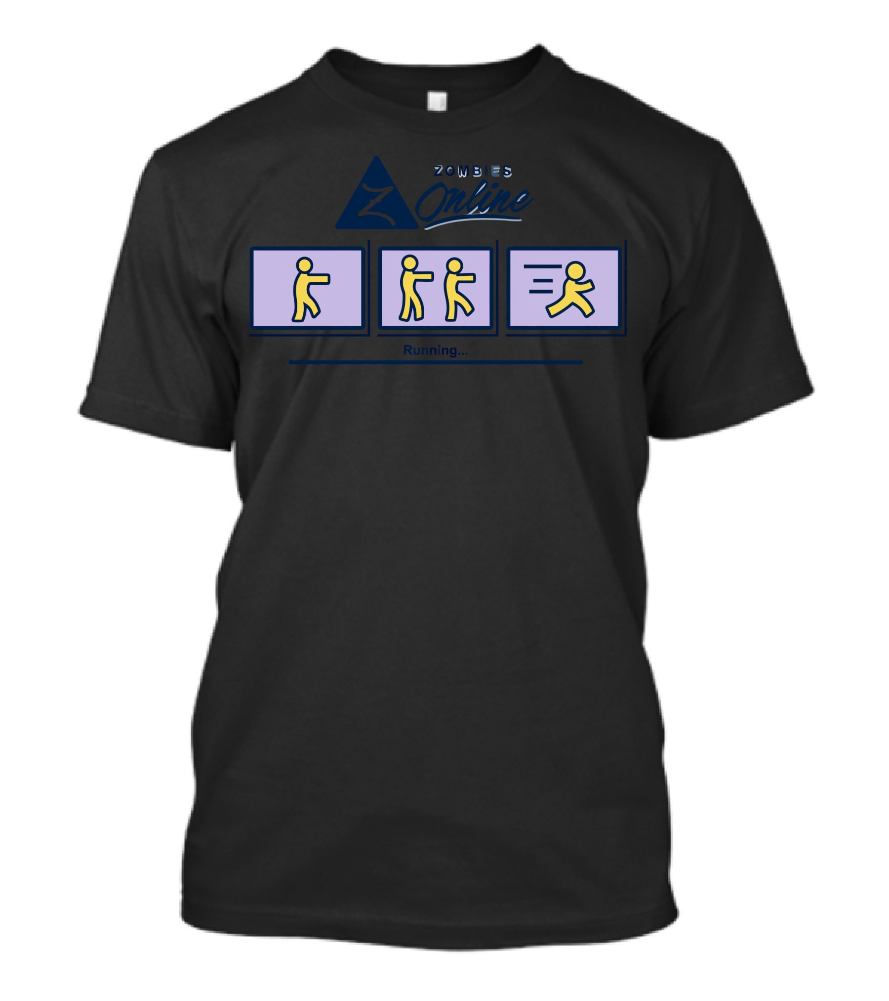 Zombies Online Running Icon Progression T-Shirt