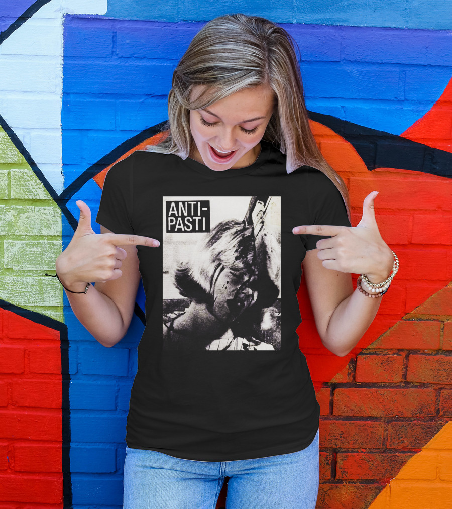 ANTI-PASTI Four Sore Points Punk Album Cover Image T-Shirt