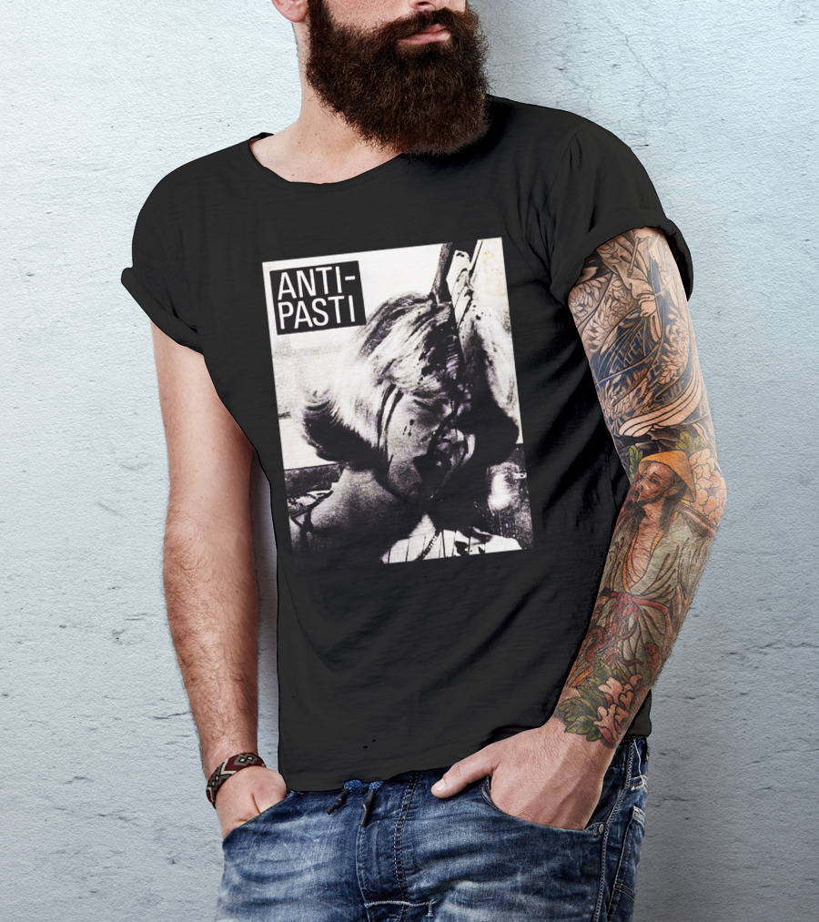 ANTI-PASTI Four Sore Points Punk Album Cover Image T-Shirt