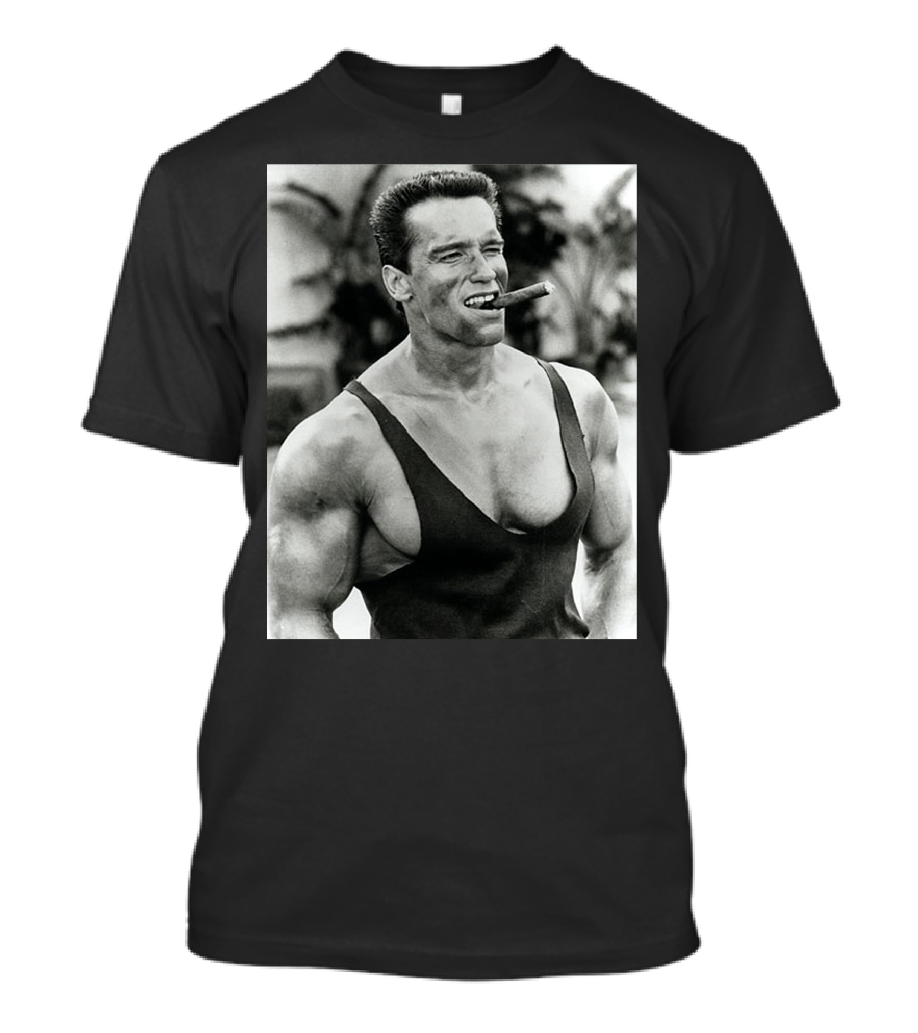 Arnold Schwarzenegger Cigar Bodybuilding Legend T-Shirt