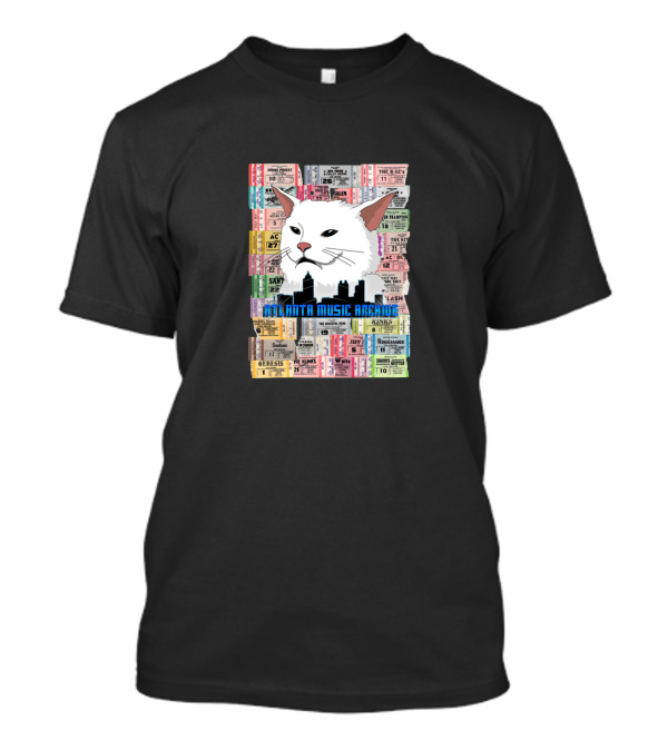 Atlanta Music Archive Cat Ticket Stubs T-Shirt