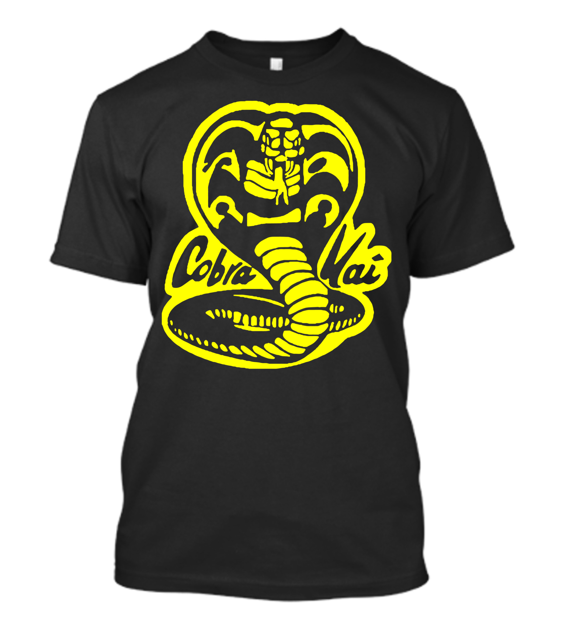 Cobra Kai Karate Yellow Snake T-Shirt