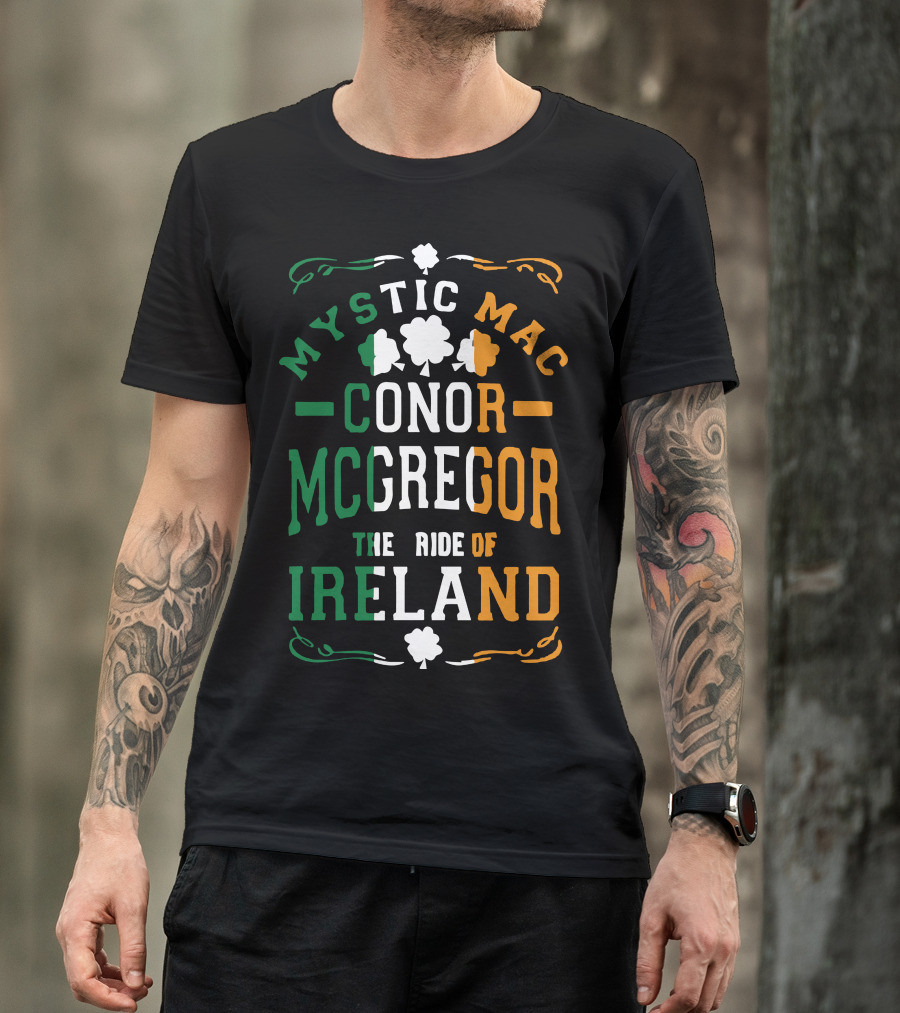Mystic Mac Conor McGregor The Pride Of Ireland T-Shirt