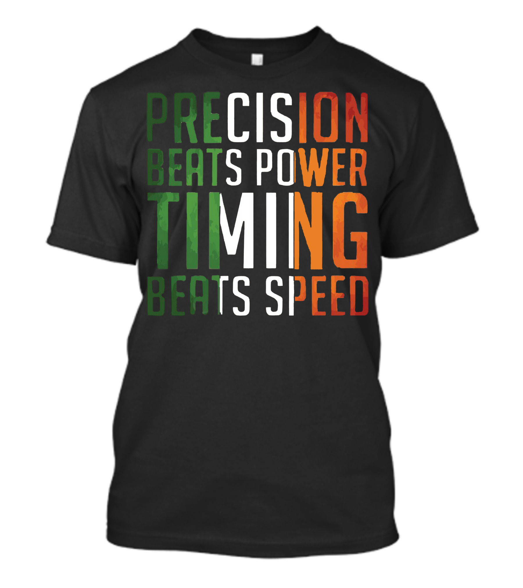 Conor McGregor Precision Beats Power Timing Beats Speed T-Shirt