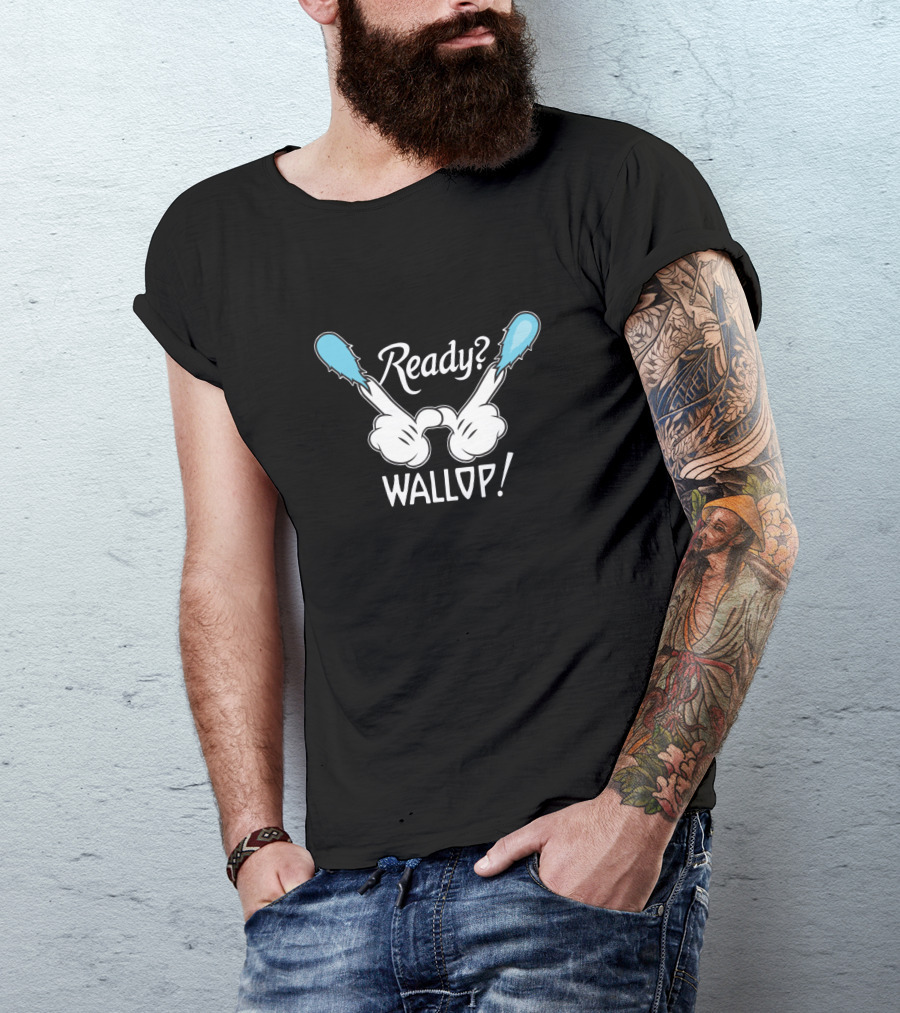 Ready Wallop Cuphead Hands T-Shirt
