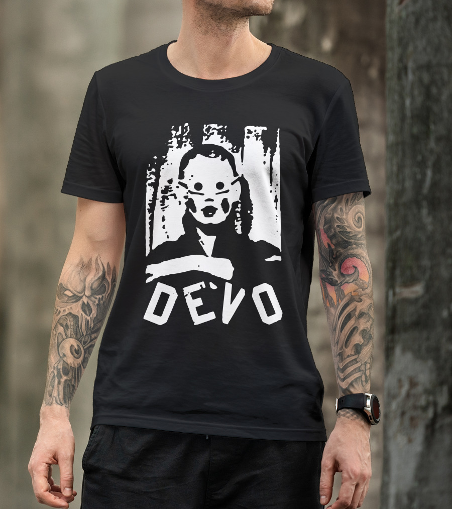 DEVO Band Iconic Stencil T-Shirt