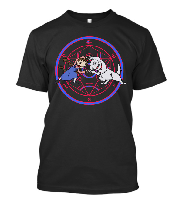 Fullmetal Fusion Transmutation Circle Anime Crossover T-Shirt