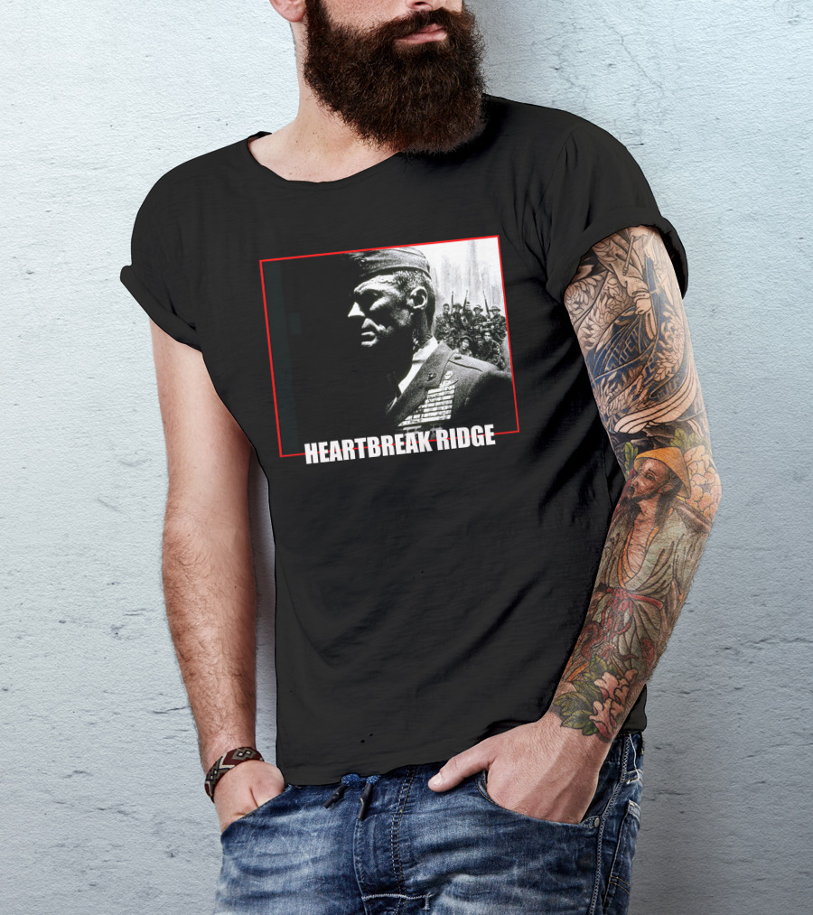 Heartbreak Ridge Eastwood Movie Military Tribute Iconic T-Shirt