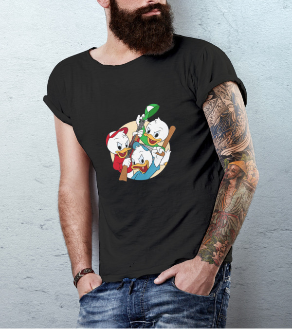 DuckTales Huey Louie And Dewey Adventure Trio T-Shirt
