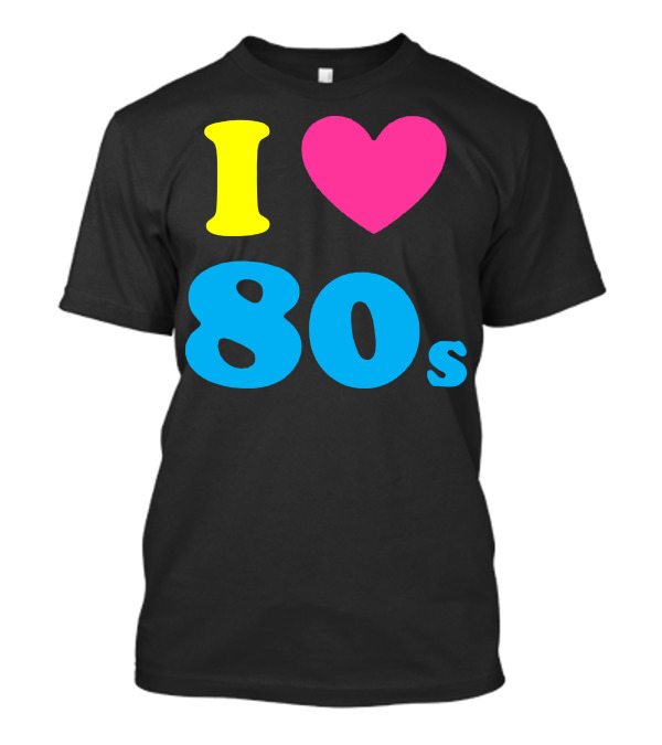 I Heart 80s Vintage T-Shirt