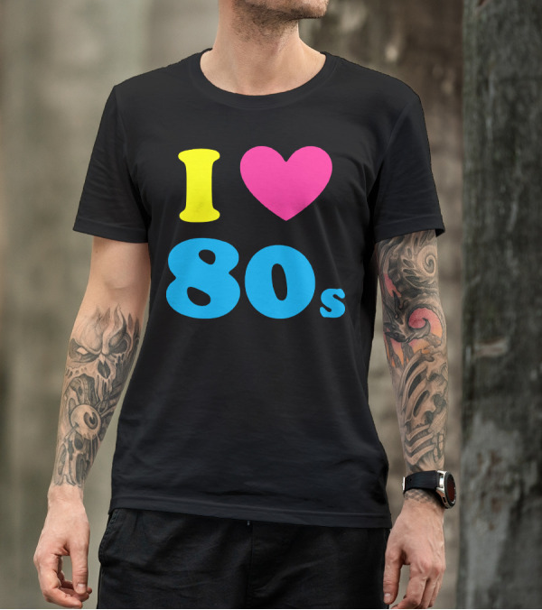I Heart 80s Vintage T-Shirt
