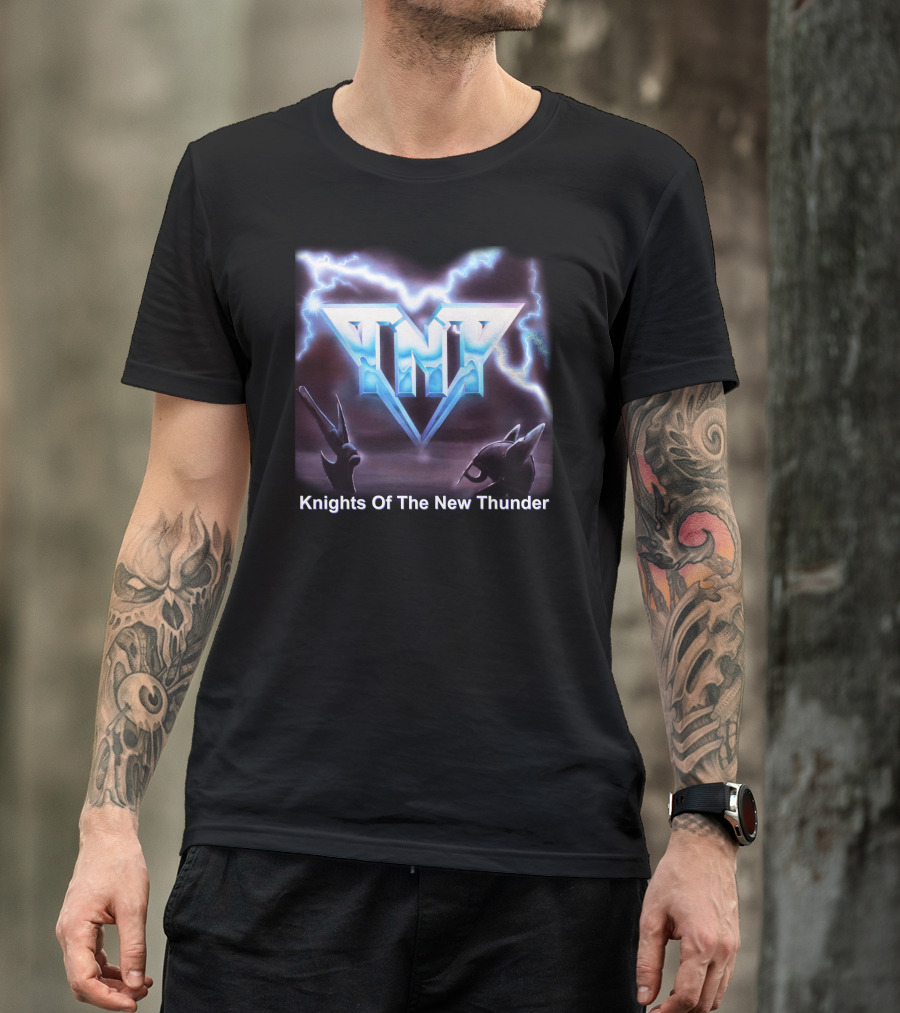 Knights Of The New Thunder TNT Lightning Tour T-Shirt