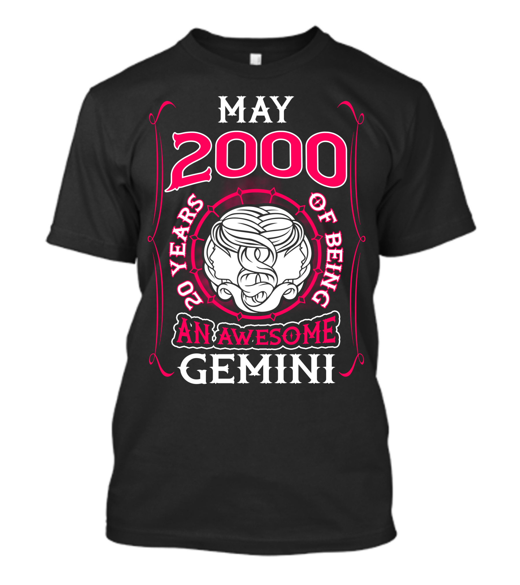 May 2000 20 Years Of Being An Awesome Gemini T-Shirt