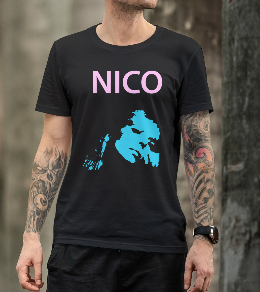 Nico Blue Silhouette T-Shirt