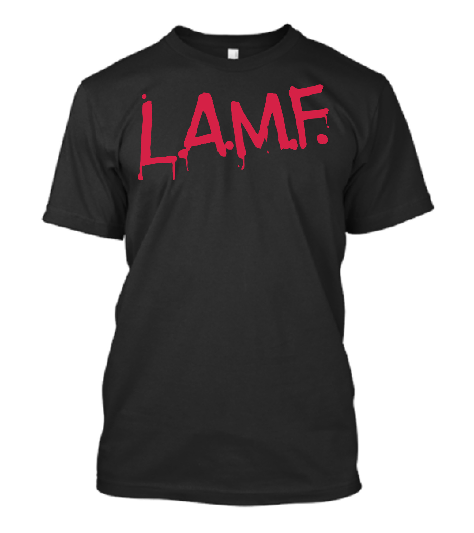 Ohnny Thunders The Heartbreakers LAMF Dripping Text T-Shirt