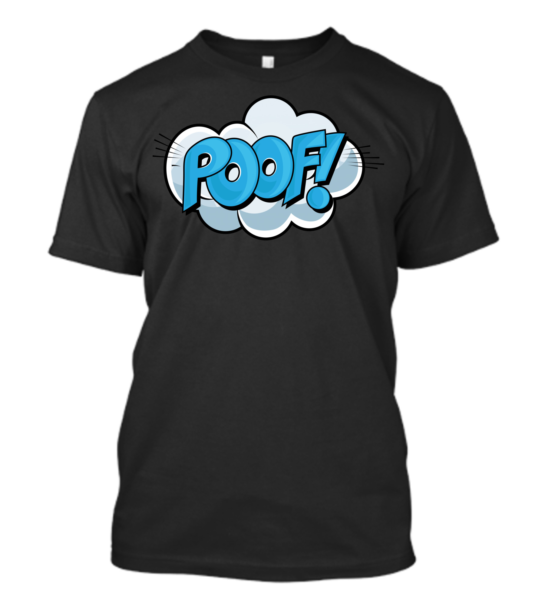 POOF Comic Style Cloud Burst T-Shirt