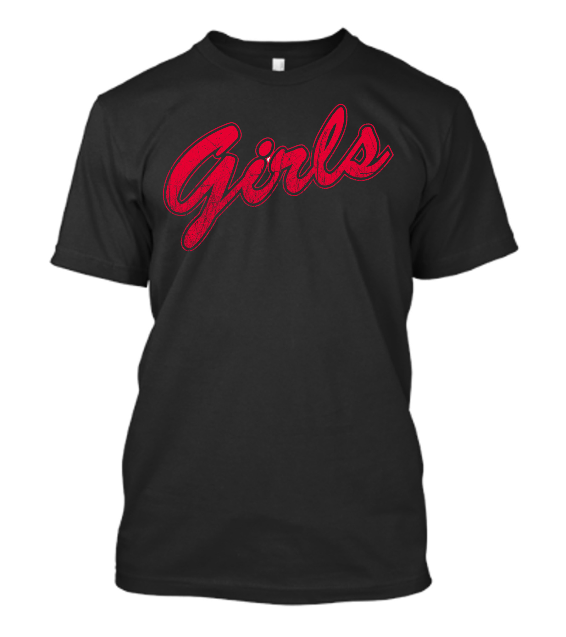 Girls Red Rachel T-Shirt
