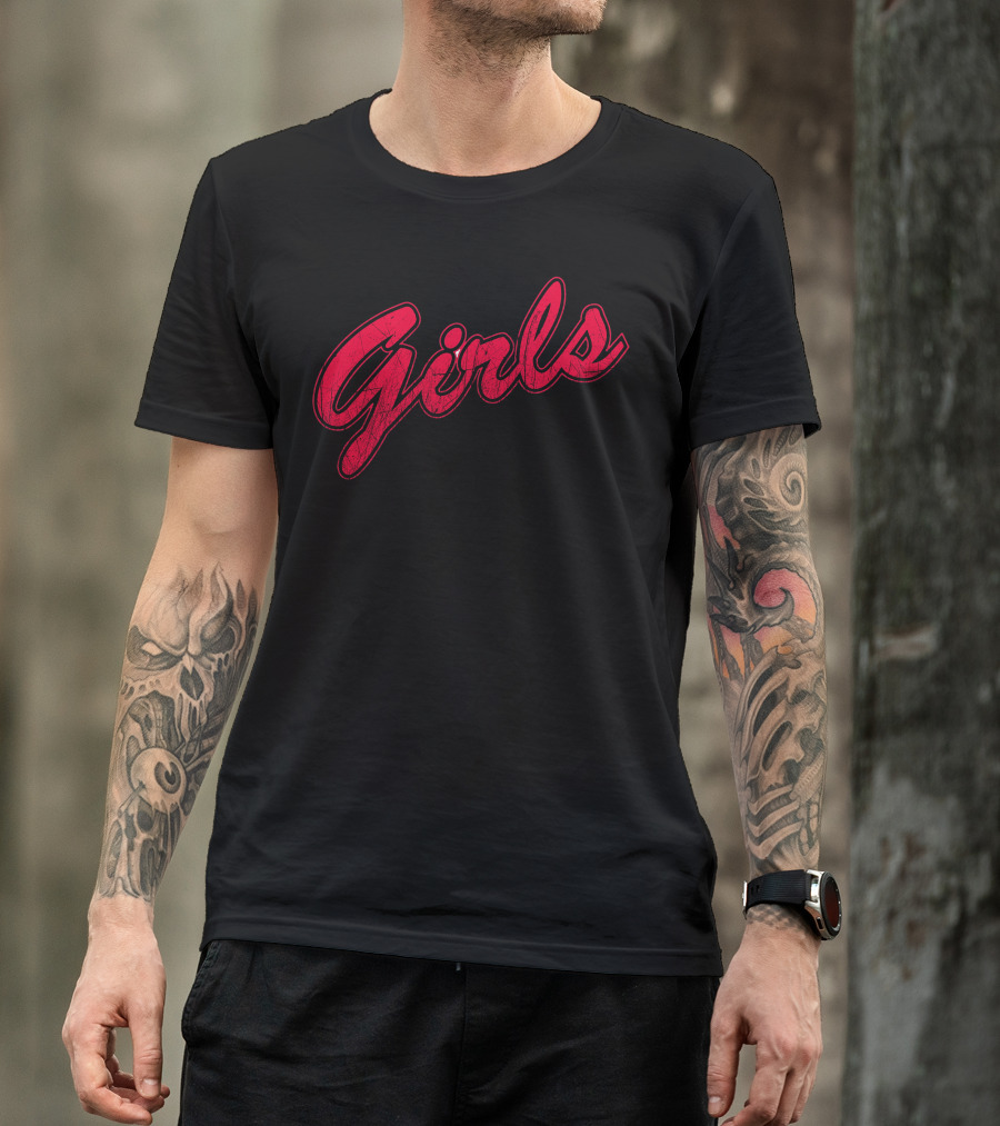 Girls Red Rachel T-Shirt