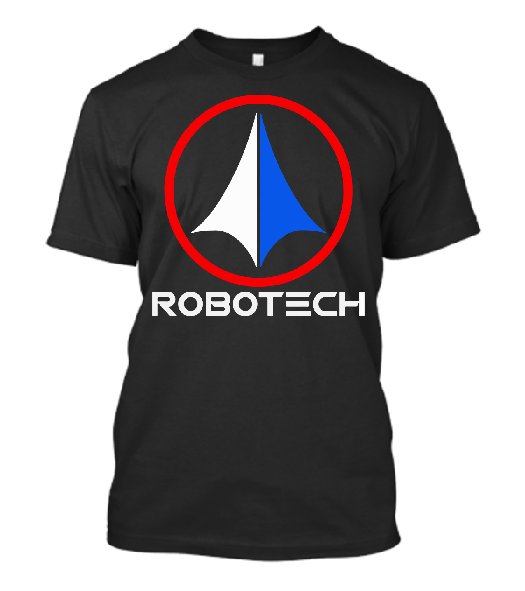 Robotech Anime Logo Iconic Red Circle Emblem T-Shirt