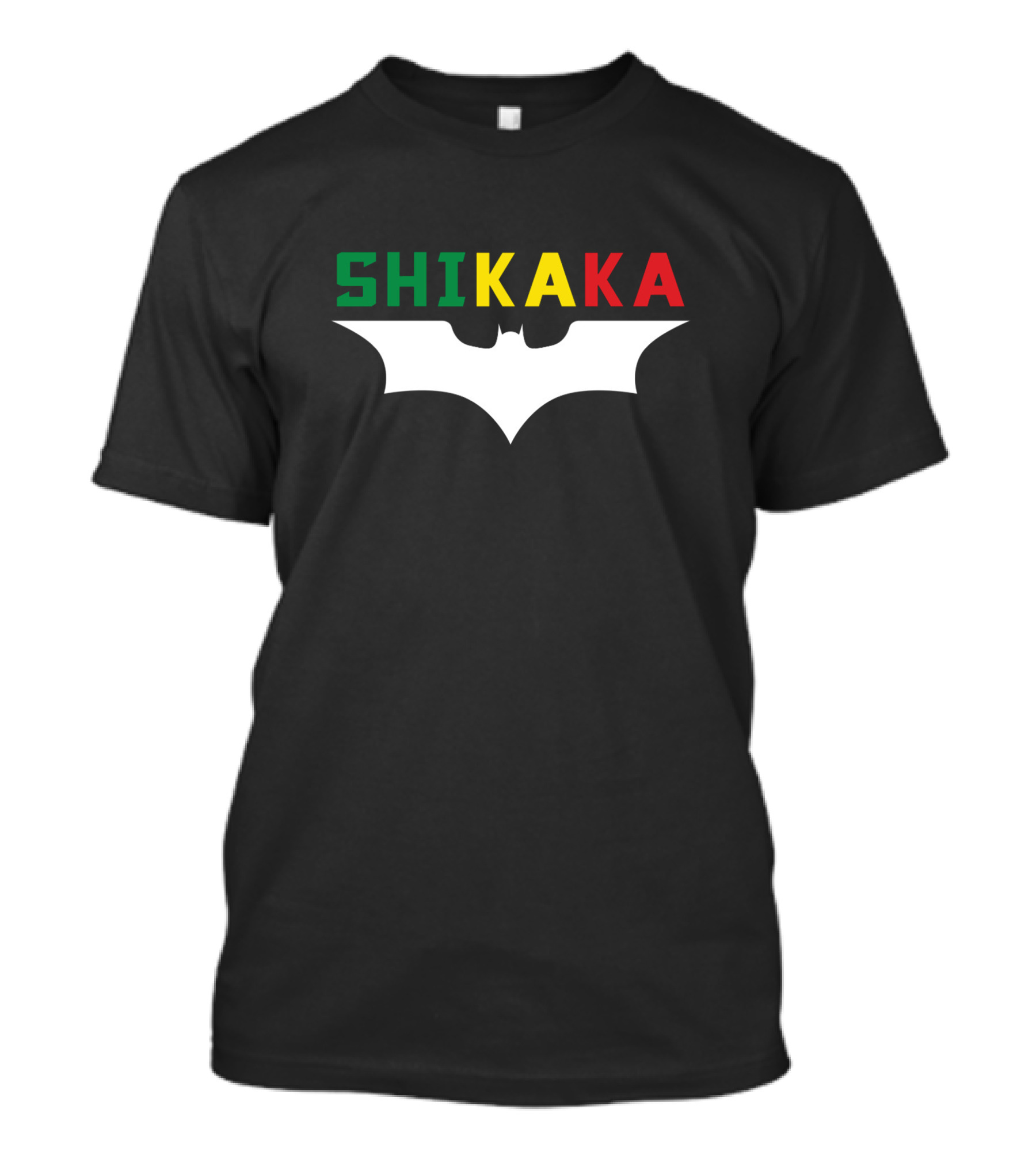 SHIKAKA Batman Logo T-Shirt