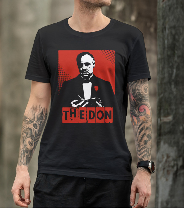 The Don Godfather Movie Iconic Mafia Boss T-Shirt