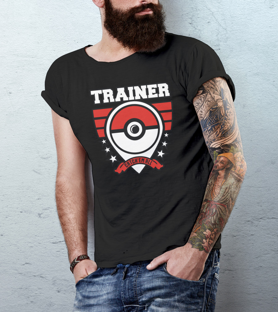 Trainer Catch 'Em All Poké Ball T-Shirt