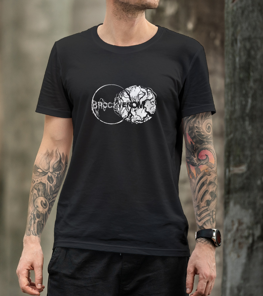 Brock Venom Venn Diagram Symbiote Evolution T-Shirt