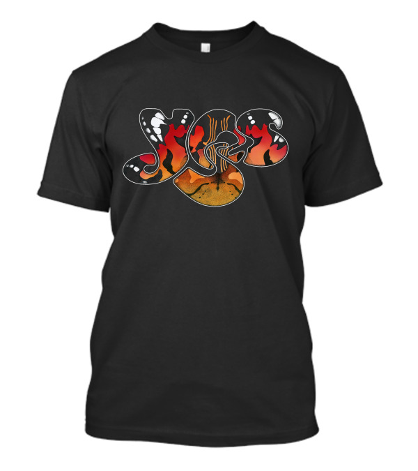 Yes Close To The Edge Logo Psychedelic T-Shirt