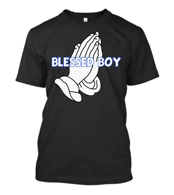 Blessed Boy Praying Hands T-Shirt
