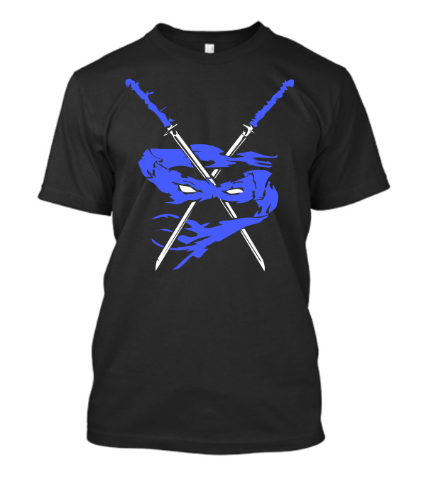 Blue Fury Ninja Humor Geek T-Shirt