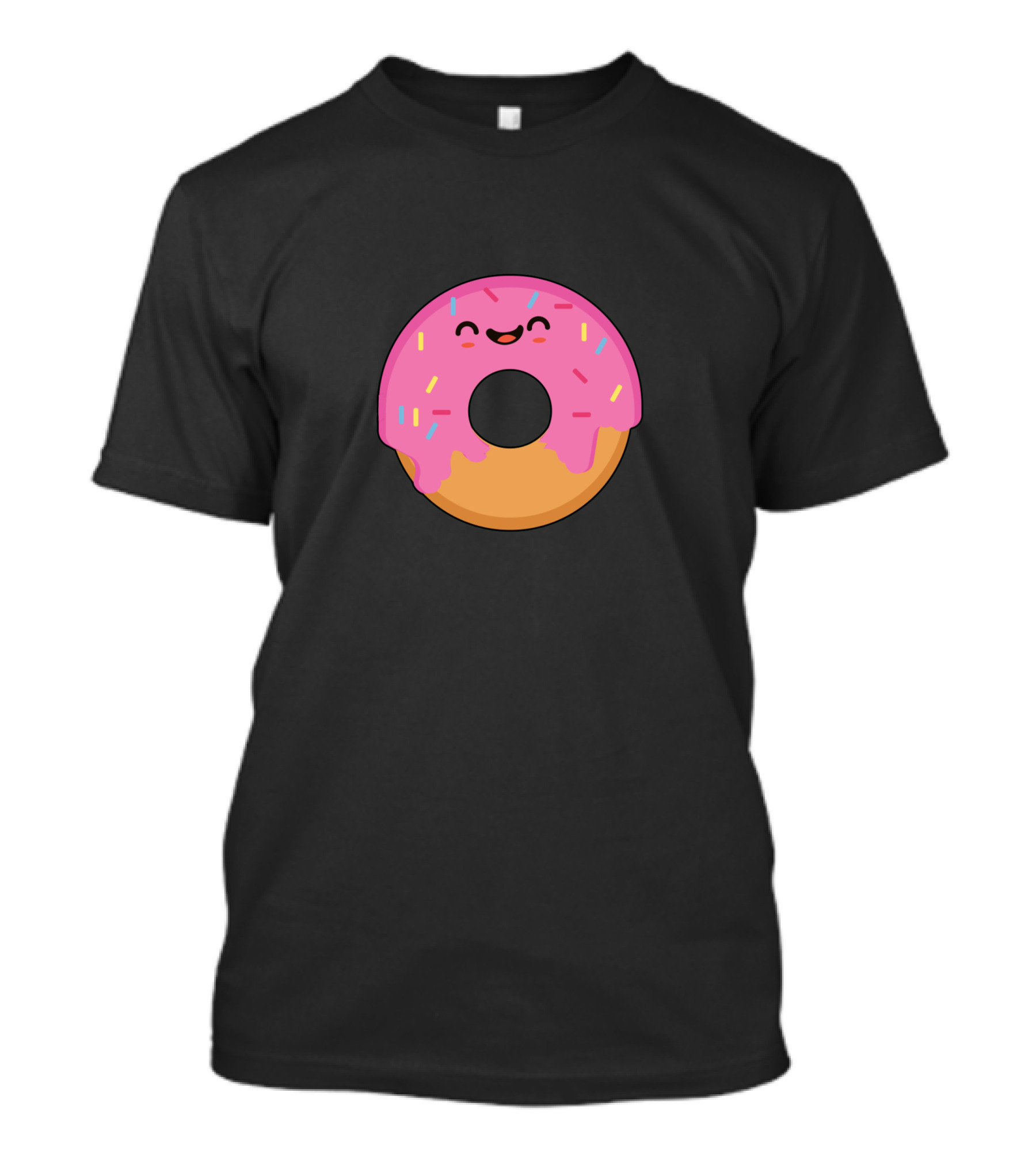 Candy Sprinkled Donut Smile T-Shirt