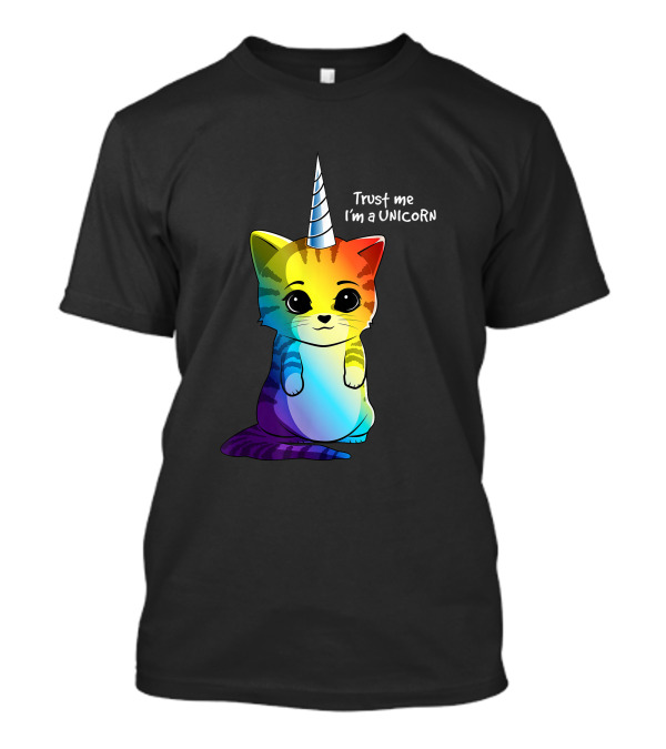 Trust Me I'm A Unicorn Caticorn T-Shirt