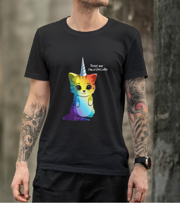Trust Me I'm A Unicorn Caticorn T-Shirt