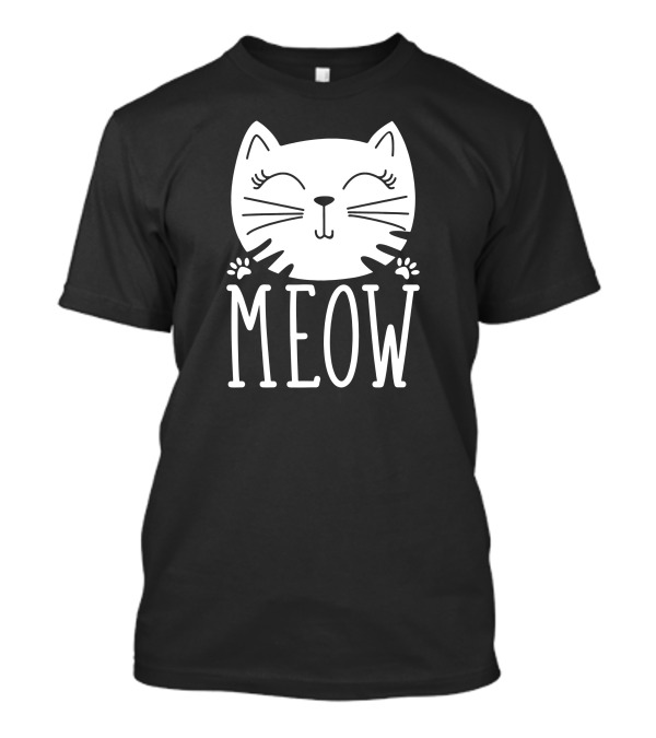 Cute Kitten Meow Cat Pet T-Shirt