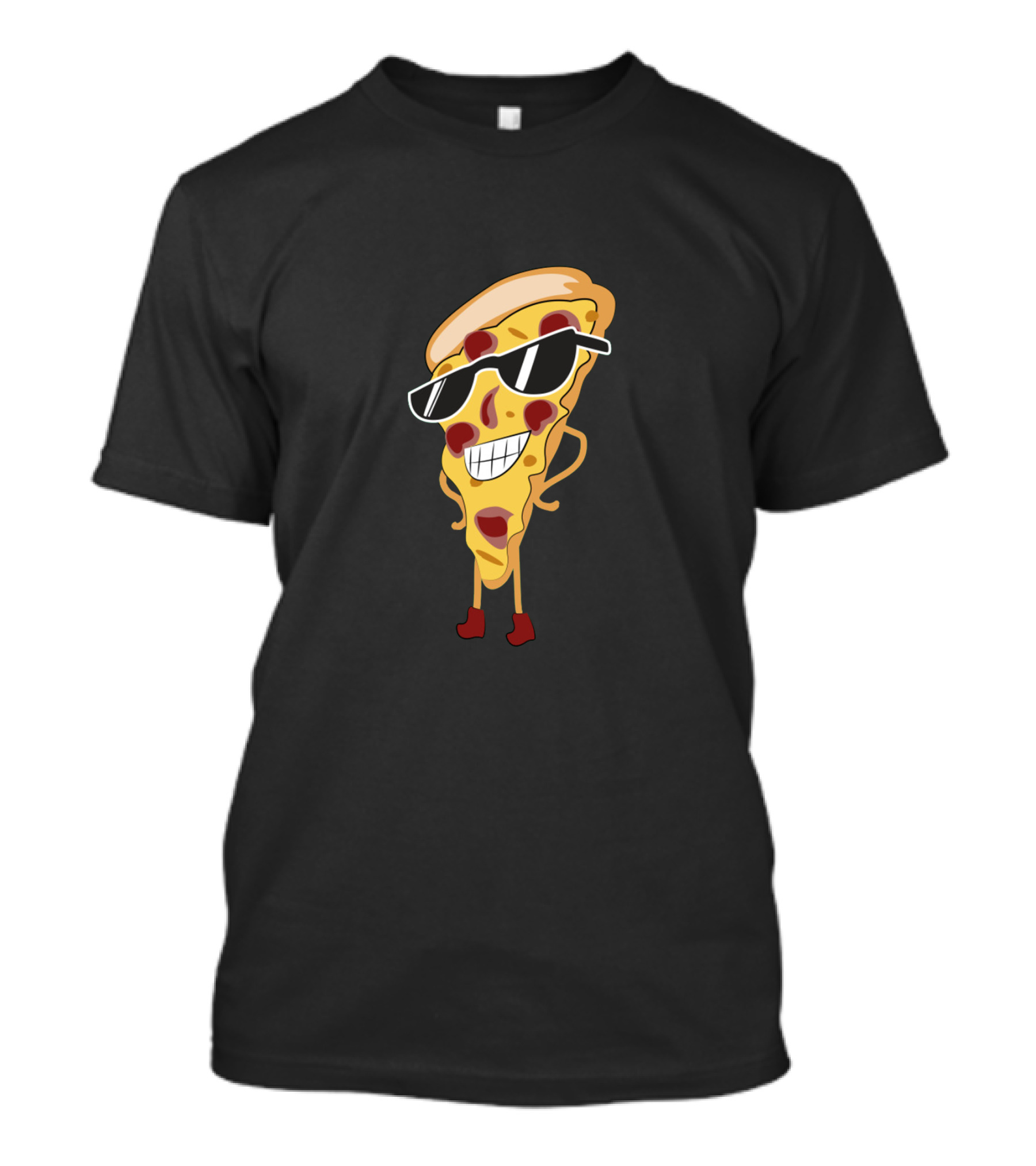 Confidently Cheesy Slice In Sunglasses T-Shirt