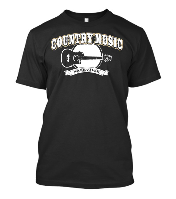 Country Music Nashville Guitar T-Shirt
