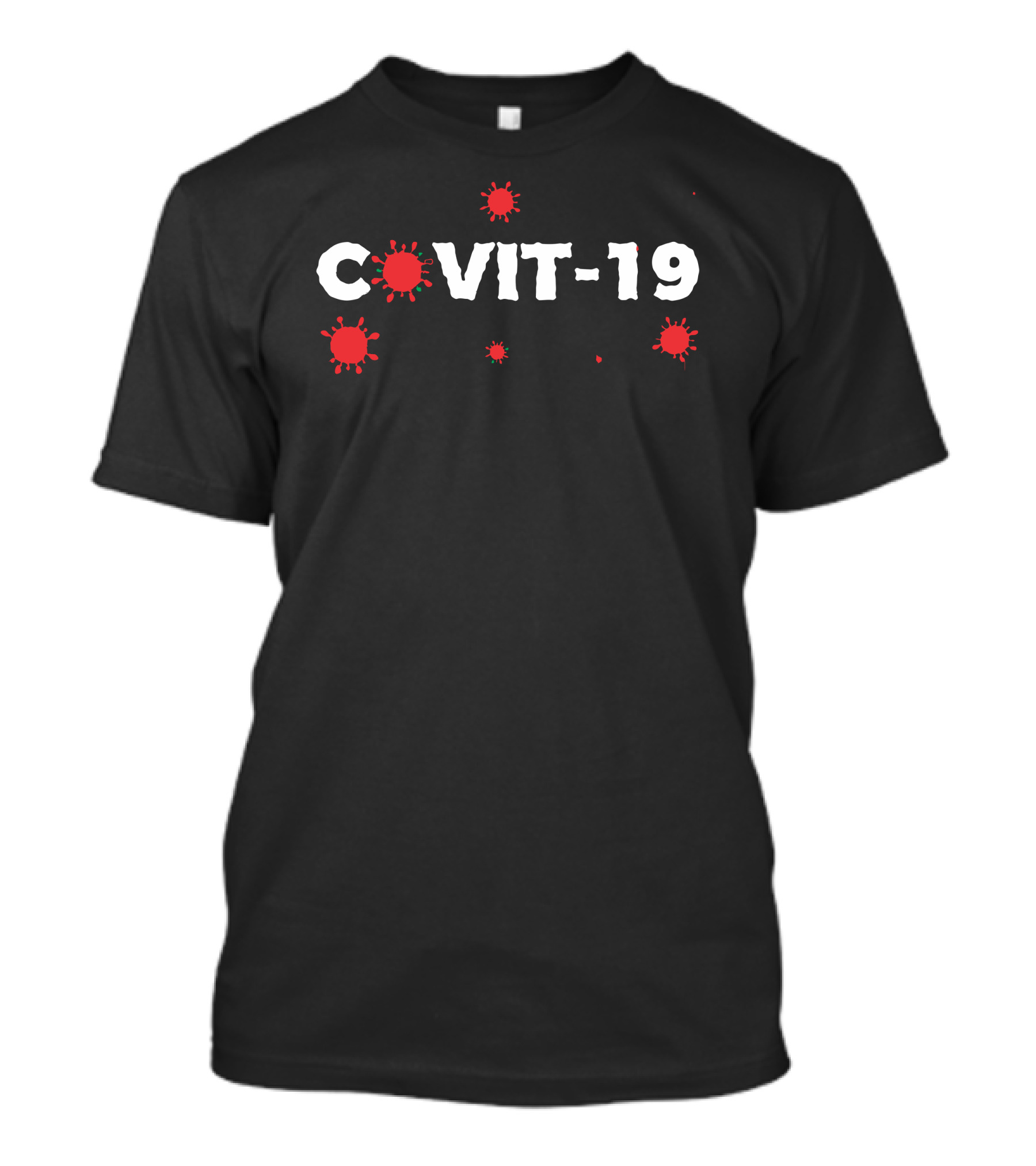 COVIT-19 Virus Splatter T-Shirt