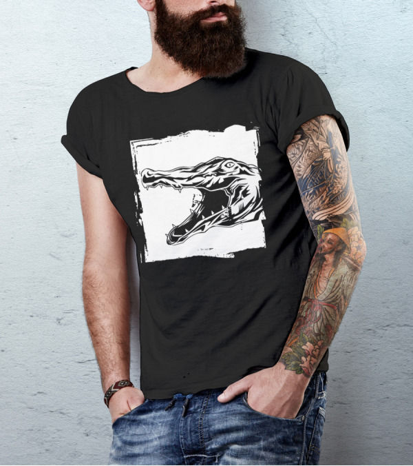 Crocodile Reptile Alligator Fierce T-Shirt