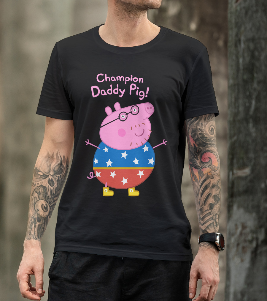 Champion Daddy Pig T-Shirt